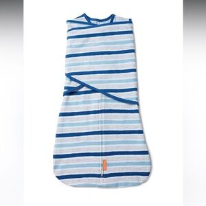 Arms Free Convertible Swaddle – Size‎ Large, 3-6 Months, 1-Pack (Chambray Stripe